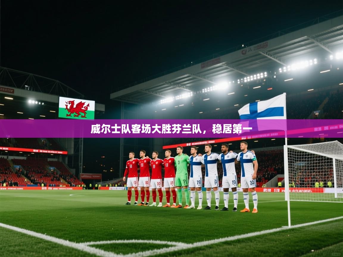 威尔士队客场大胜芬兰队，稳居第一  第2张